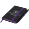 Noir Edge A6 Notizbuch mit farbigem Rand - Topgiving