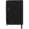 Noir Edge A6 Notizbuch mit farbigem Rand - Topgiving