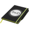 Noir Edge A5 Notizbuch mit farbigem Rand - Topgiving