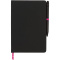 Noir Edge A5 Notizbuch mit farbigem Rand - Topgiving