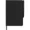 Noir Edge A5 Notizbuch mit farbigem Rand - Topgiving