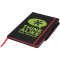 Noir Edge A5 Notizbuch mit farbigem Rand - Topgiving
