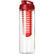 H2O Vibe 850 ml Flasche mit Klappdeckel und Infusor - Topgiving