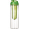 H2O Vibe 850 ml Flasche mit Klappdeckel und Infusor - Topgiving