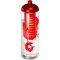 H2O Vibe 850 ml Flasche mit Kuppeldeckel und Infusor - Topgiving