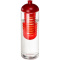 H2O Vibe 850 ml Flasche mit Kuppeldeckel und Infusor - Topgiving