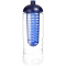 H2O Treble 750 ml Flasche mit Kuppeldeckel und Infusor - Topgiving