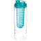 H2O Treble 750 ml Flasche mit Klappdeckel und Infusor - Topgiving