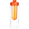 H2O Treble 750 ml Flasche mit Klappdeckel und Infusor - Topgiving