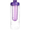 H2O Treble 750 ml Flasche mit Klappdeckel und Infusor - Topgiving