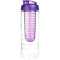 H2O Treble 750 ml Flasche mit Klappdeckel und Infusor - Topgiving