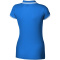 Deuce Poloshirt mit weißem Rand für Damen - Topgiving
