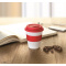 PP Becher mit Silikon-Deckel - Topgiving