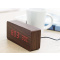 LED Tischuhr aus MDF - Topgiving