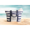 Gestreifte Strandtasche - Topgiving