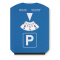 Parkscheibe mit Eiskratzer - Topgiving