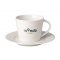 Cappuccino Tasse und Untertasse - Topgiving