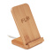 Induktive Ladestation Bambus - Topgiving