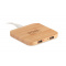 Induktive Ladestation Bambus - Topgiving
