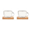 Set mit 2 Espressogläsern - Topgiving