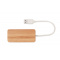 3 Port 2.0 USB Hub Bambus - Topgiving