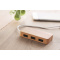 3 Port 2.0 USB Hub Bambus - Topgiving