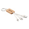 Schlüsselring-Ladekabel 3in1 - Topgiving