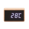 LED Tisch Uhr Bambus - Topgiving