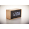 LED Tisch Uhr Bambus - Topgiving