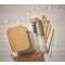 Lunchbox Glas mit Bambus - Topgiving