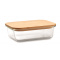 Lunchbox Glas mit Bambus - Topgiving
