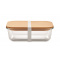 Lunchbox Glas mit Bambus - Topgiving
