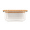 Lunchbox Glas mit Bambus - Topgiving