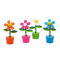 Drückfiguren flower power, 4-fach sortiert, 4-fach sortiert - Topgiving