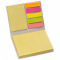 Haftmarker- und haftnotizzettel im weißen hardcover - Topgiving