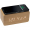 Schreibtischuhr mit intergriertem wireless charger - Topgiving