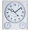 Wanduhr mit hygrometer und thermometer aus kunststoff - Topgiving