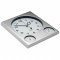 Wanduhr mit hygrometer und thermometer aus kunststoff - Topgiving