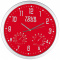 Wanduhr mit hygro - und thermometer - Topgiving