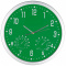 Wanduhr mit hygro - und thermometer - Topgiving