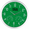 Wanduhr mit hygro - und thermometer - Topgiving