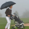 Golfschirm aus pongee mit windfang - Topgiving