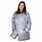 Zweifarbige phthalatfreie wende-regenjacke aus pvc - Topgiving
