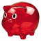 Transparentes sparschwein - Topgiving