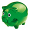 Transparentes sparschwein - Topgiving