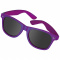Sonnenbrille aus kunststoff im nerdlook, uv 400 schutz - Topgiving