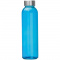 Trinkflasche transparent mit grauem deckel - Topgiving