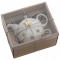 Tassenset aus porzellan mit tasse (200 ml) und kanne (400 ml) - Topgiving