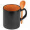 Keramiktasse mit löffel, 300 ml - Topgiving
