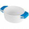 Topf aus porzellan mit silikondeckel - Topgiving